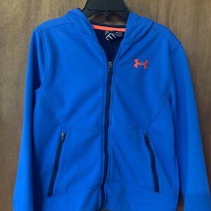 Girl's Size Youth M Blue Under Armour Jacket